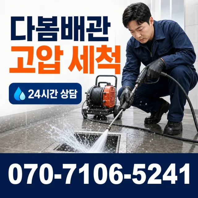 고양시 덕양구 관산동 배관청소 상담 이미지 4